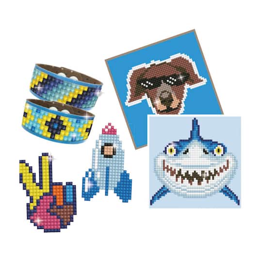 Diamond Dotz® 6 Projects Boy Variety Kit